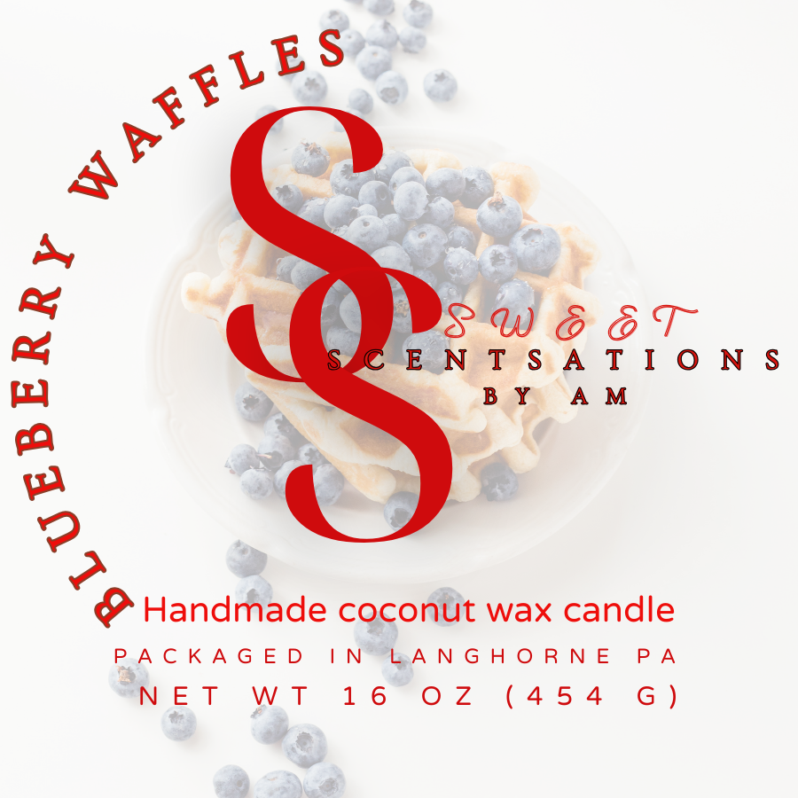 Blueberry Waffles Candle