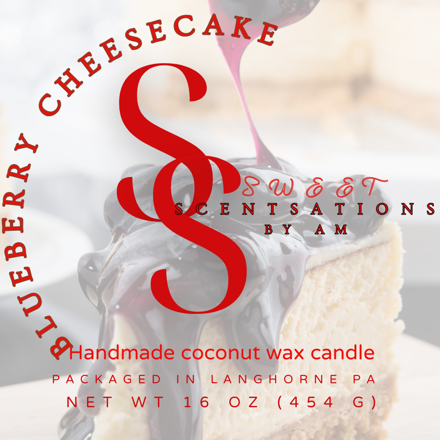 Blueberry Cheesecake Candle