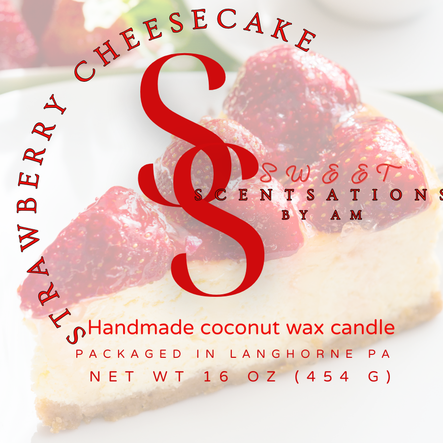 Strawberry Cheesecake Candle