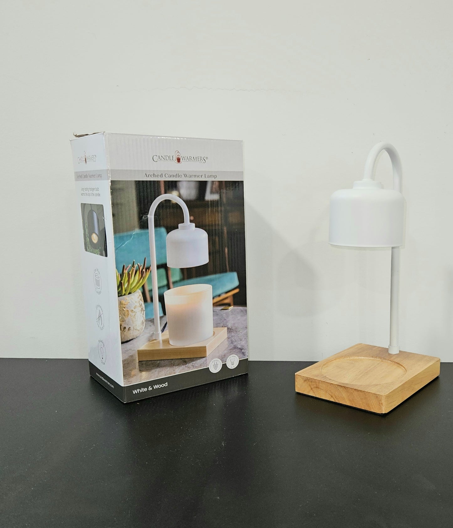 Arched Candle Warmer Lamp