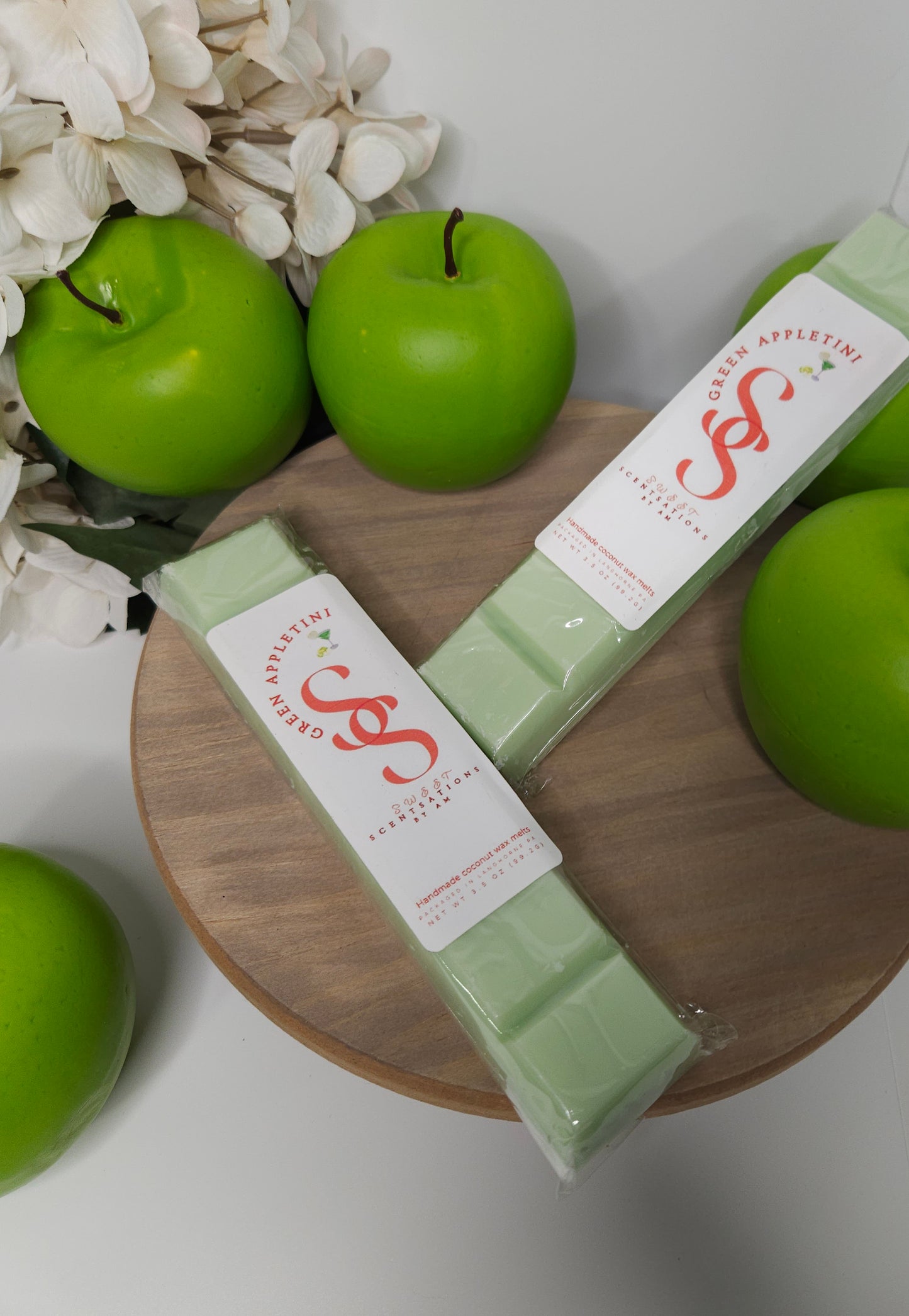Green Appletini bars