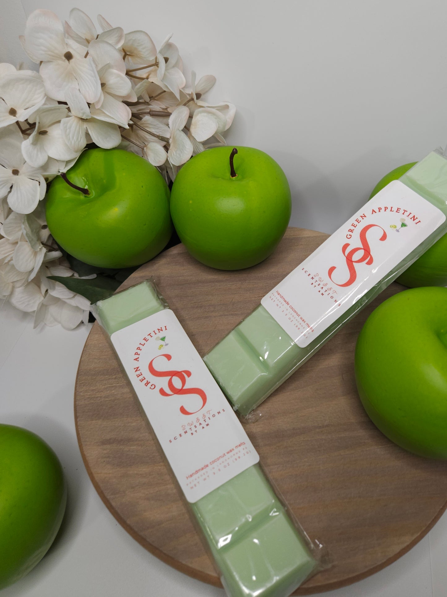 Green Appletini bars