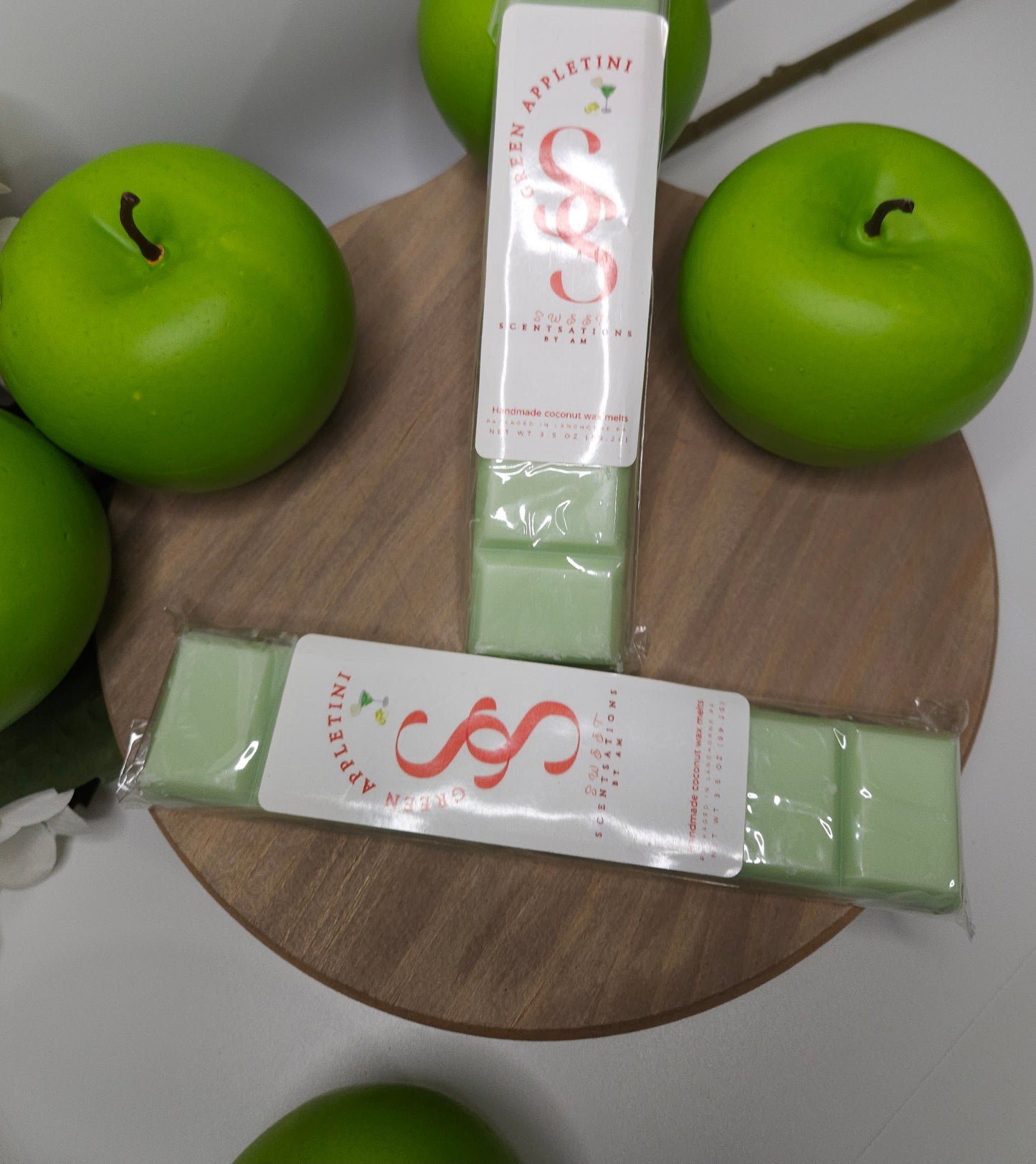 Green Appletini bars