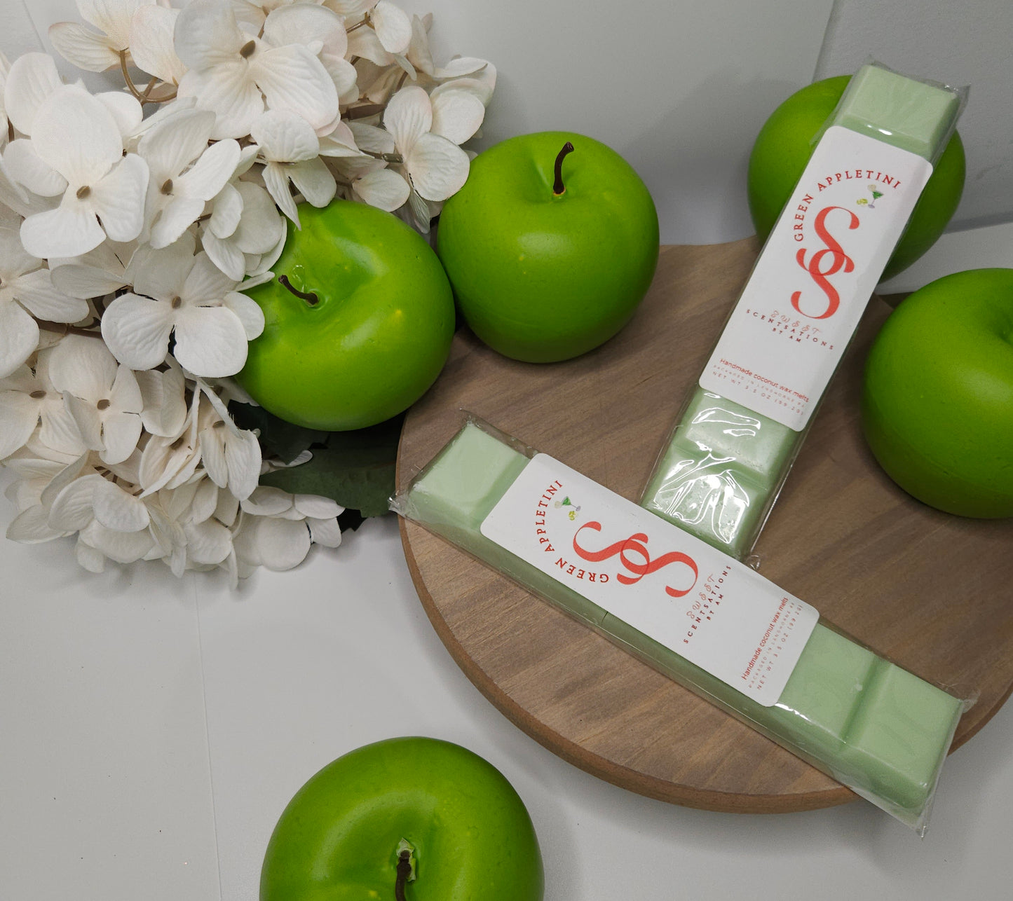 Green Appletini bars