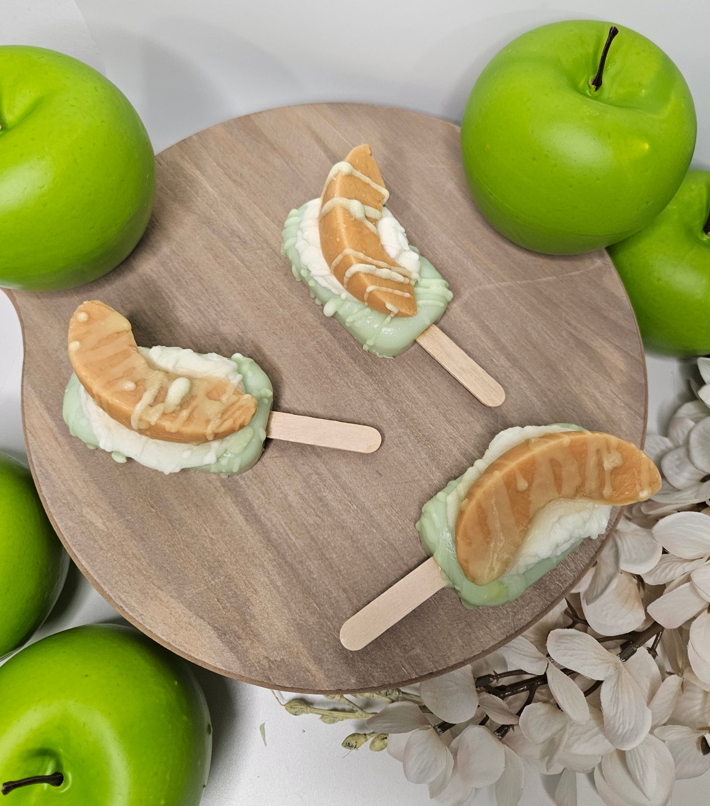 Green Appletini Popsicles