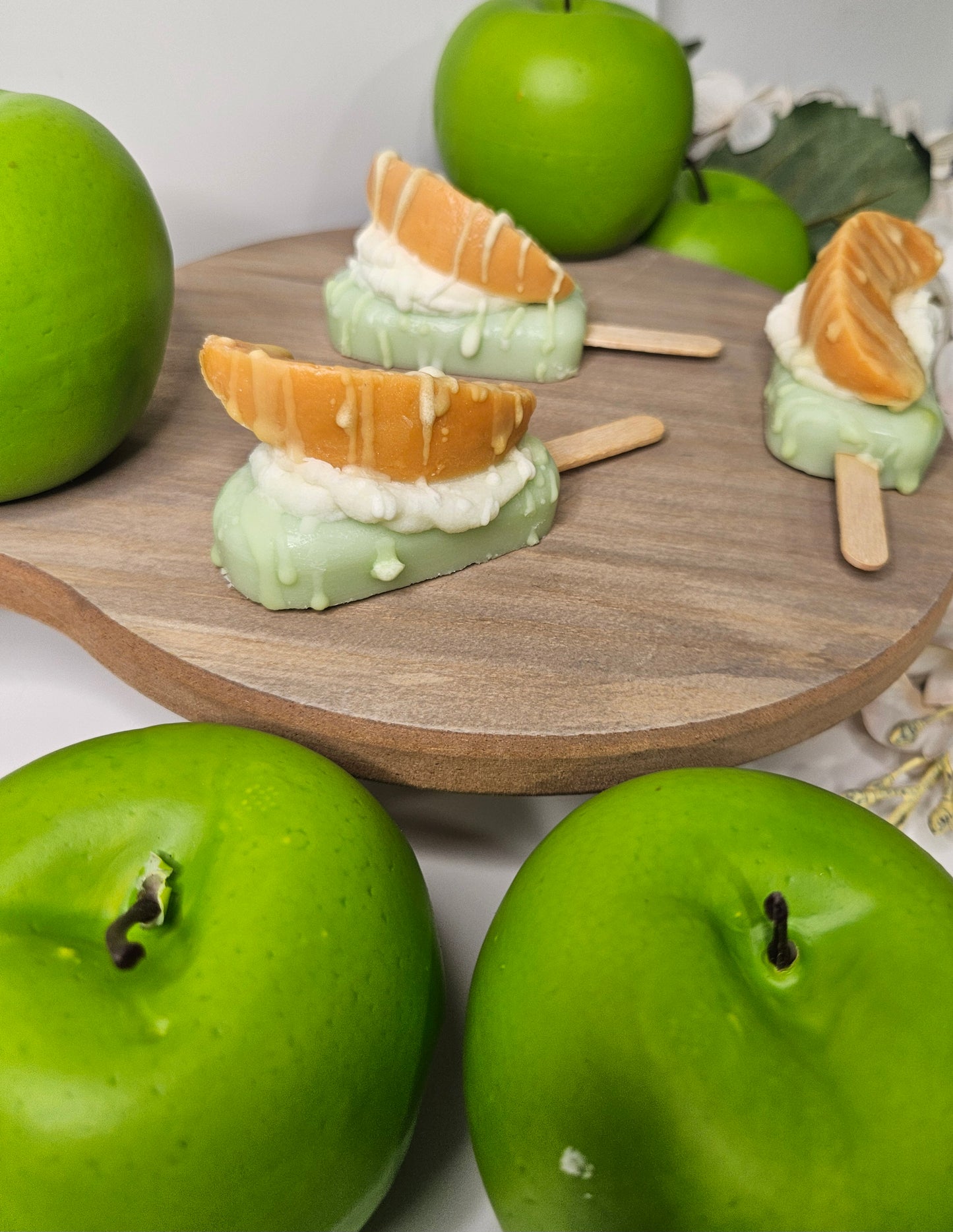 Green Appletini Popsicles