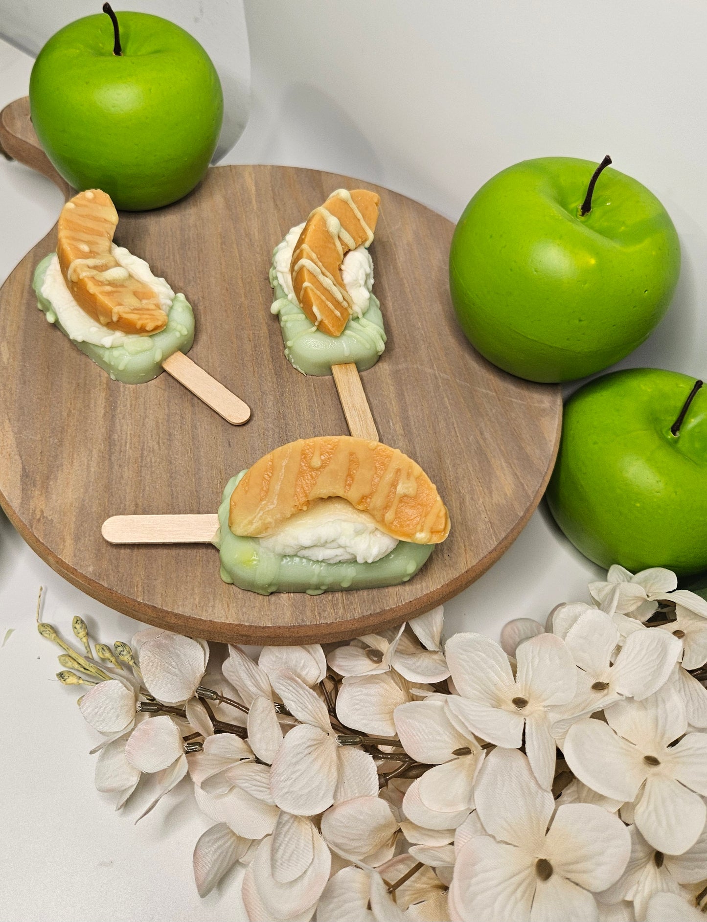 Green Appletini Popsicles