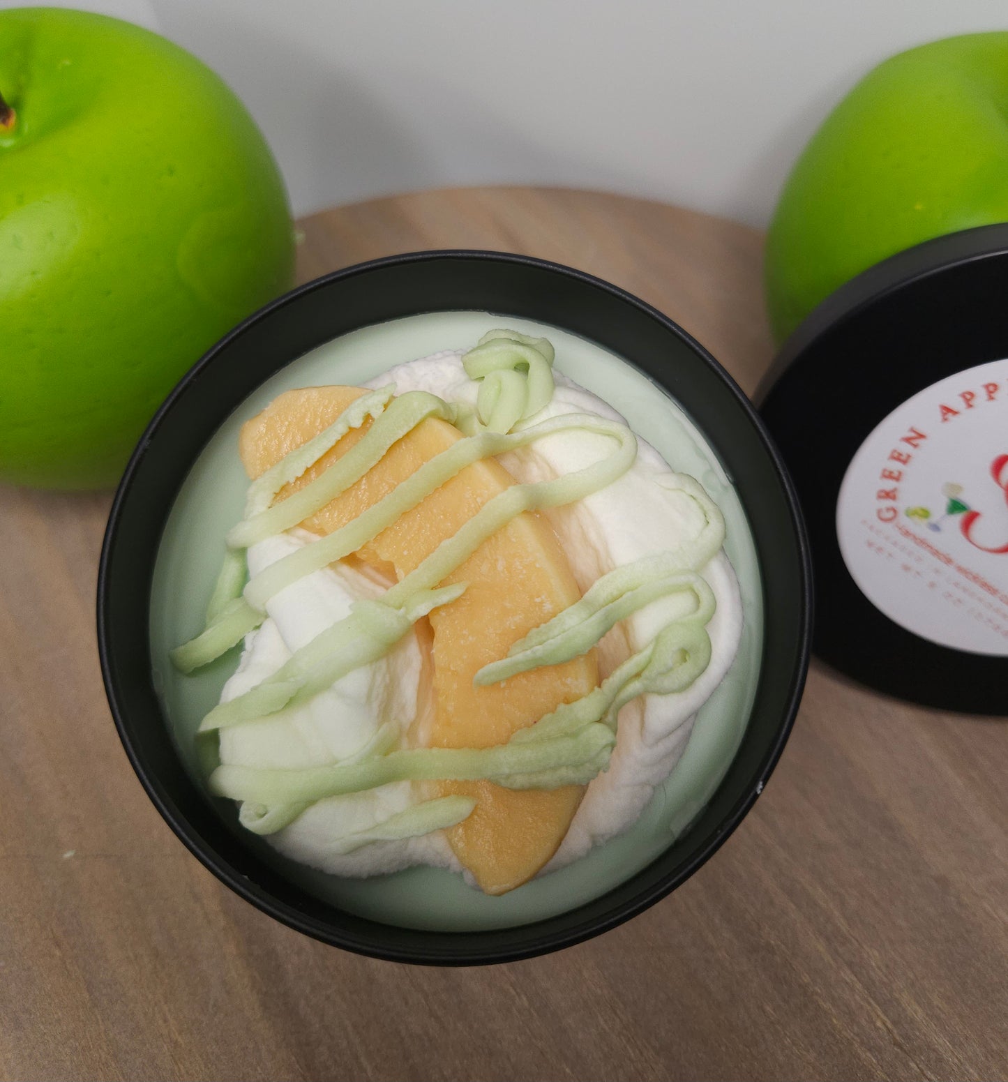Green Appletini Wickless Candles