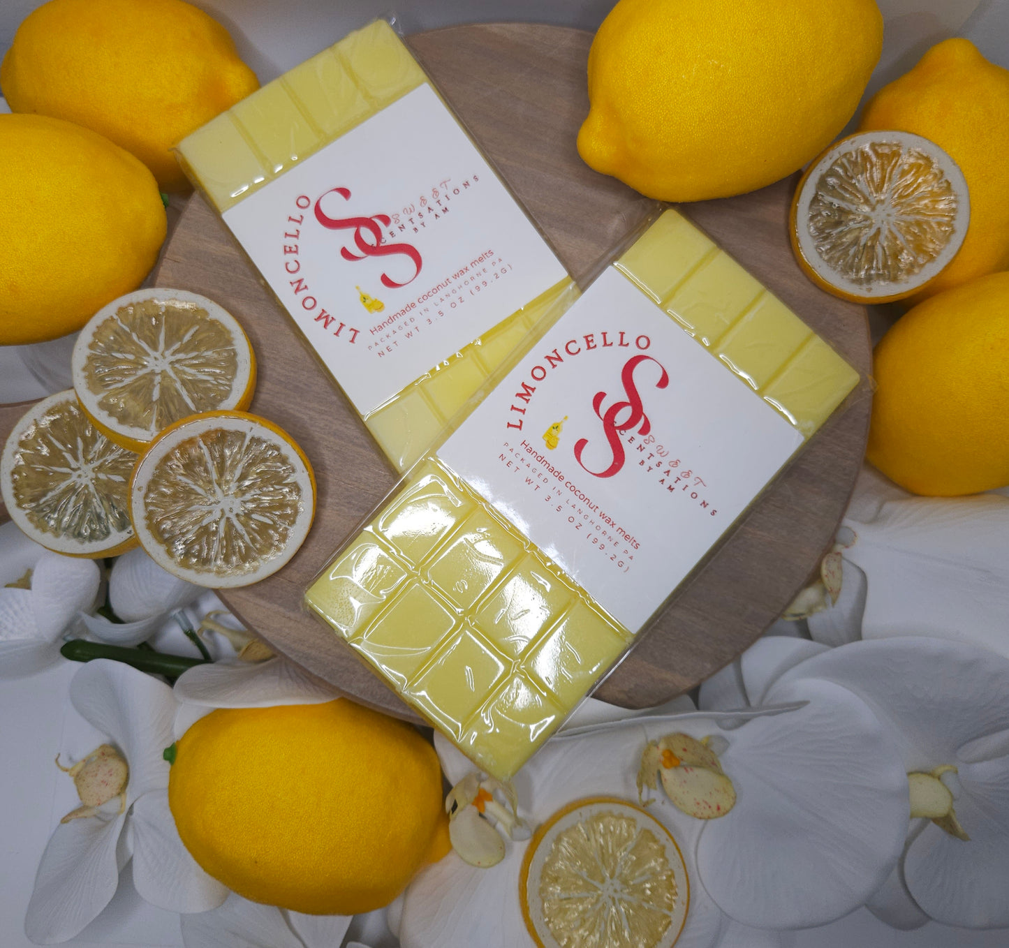 Limoncello Cream bars
