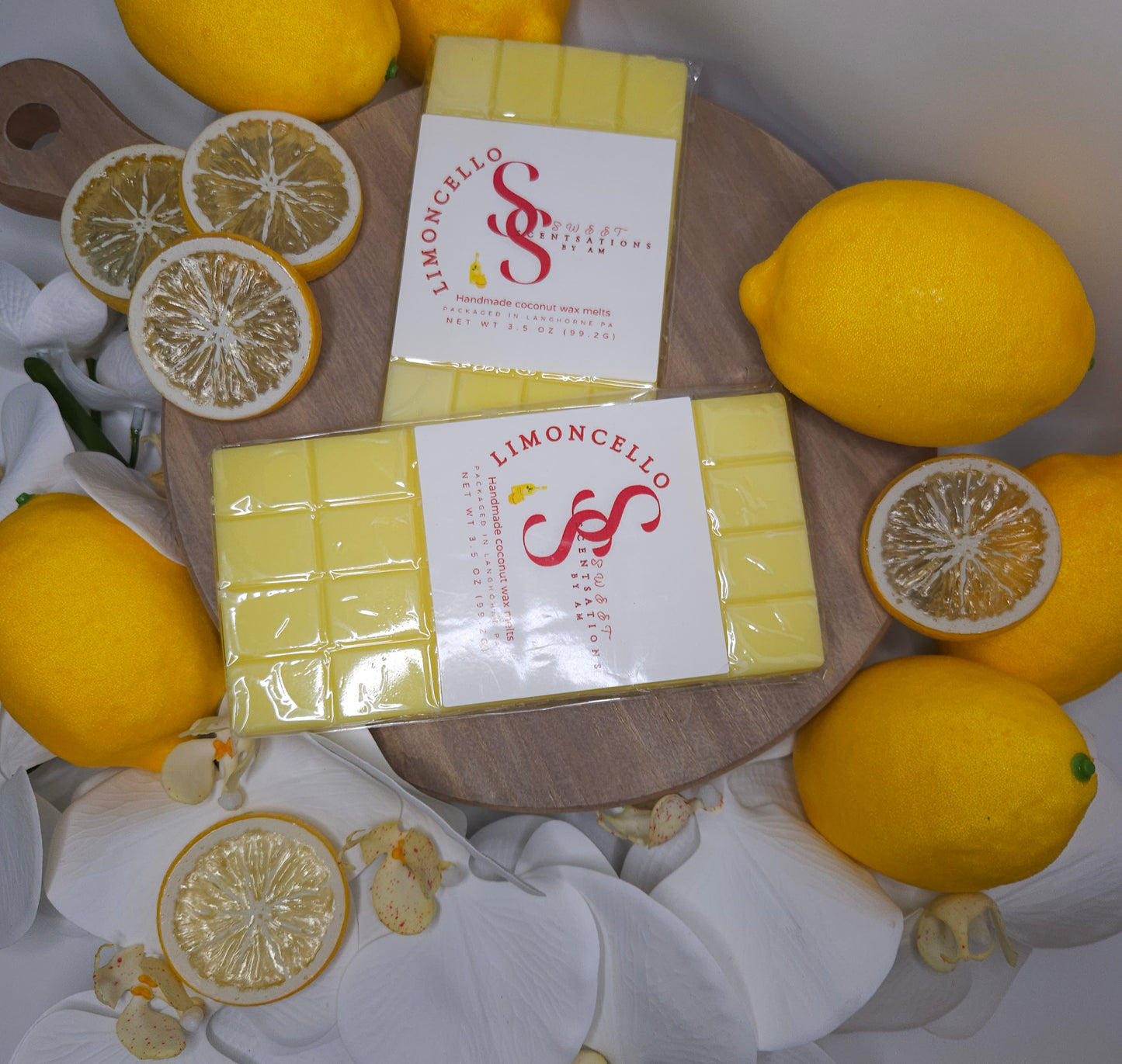 Limoncello Cream bars