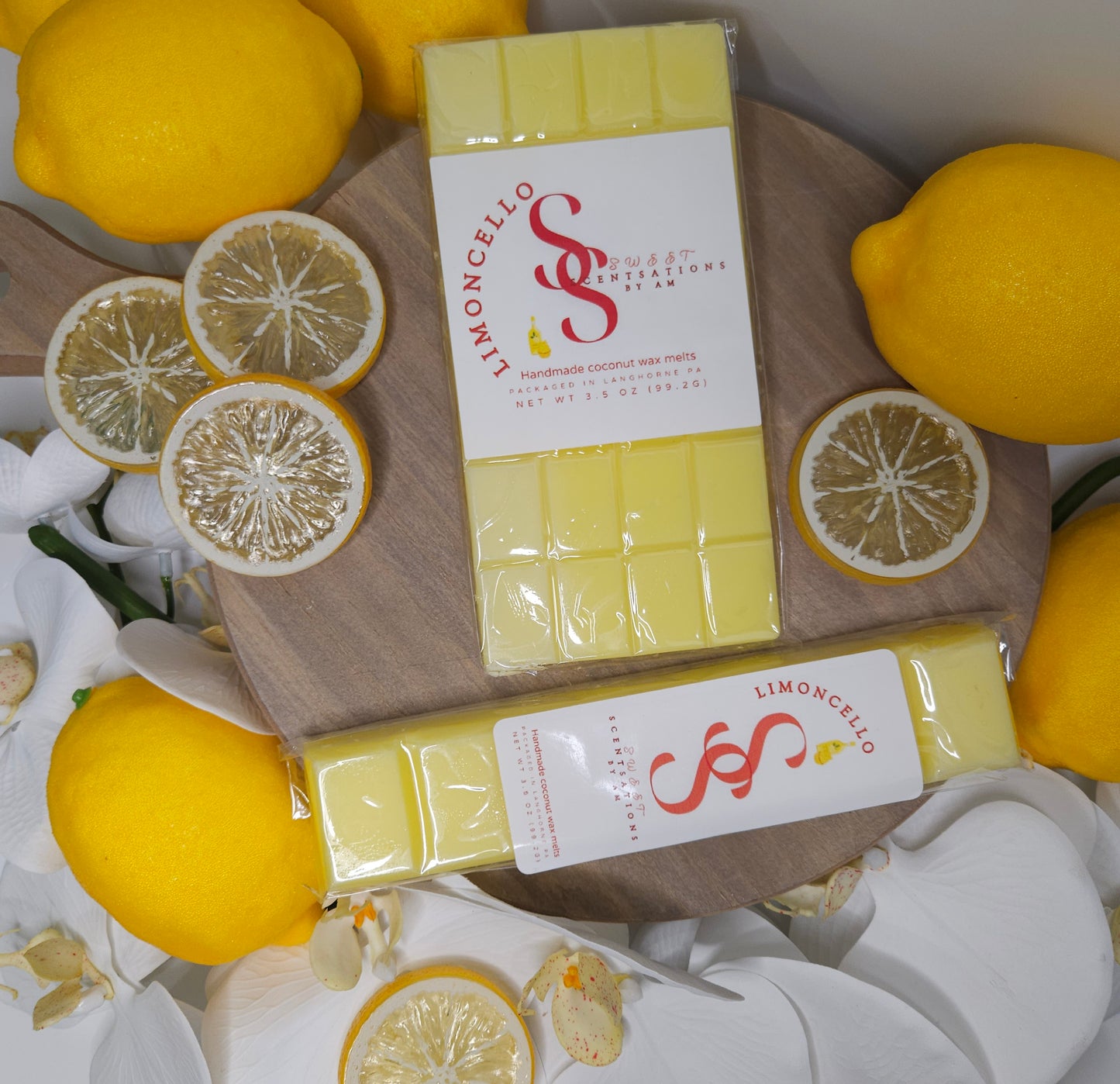 Limoncello Cream bars