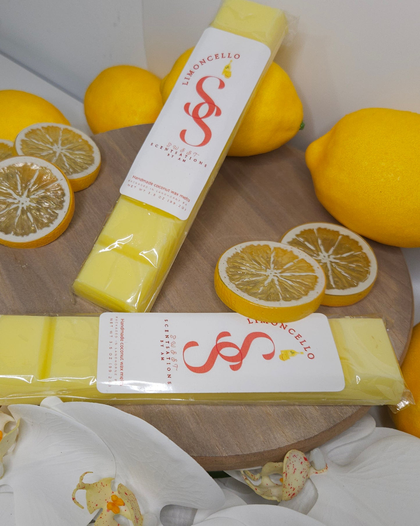 Limoncello Cream bars