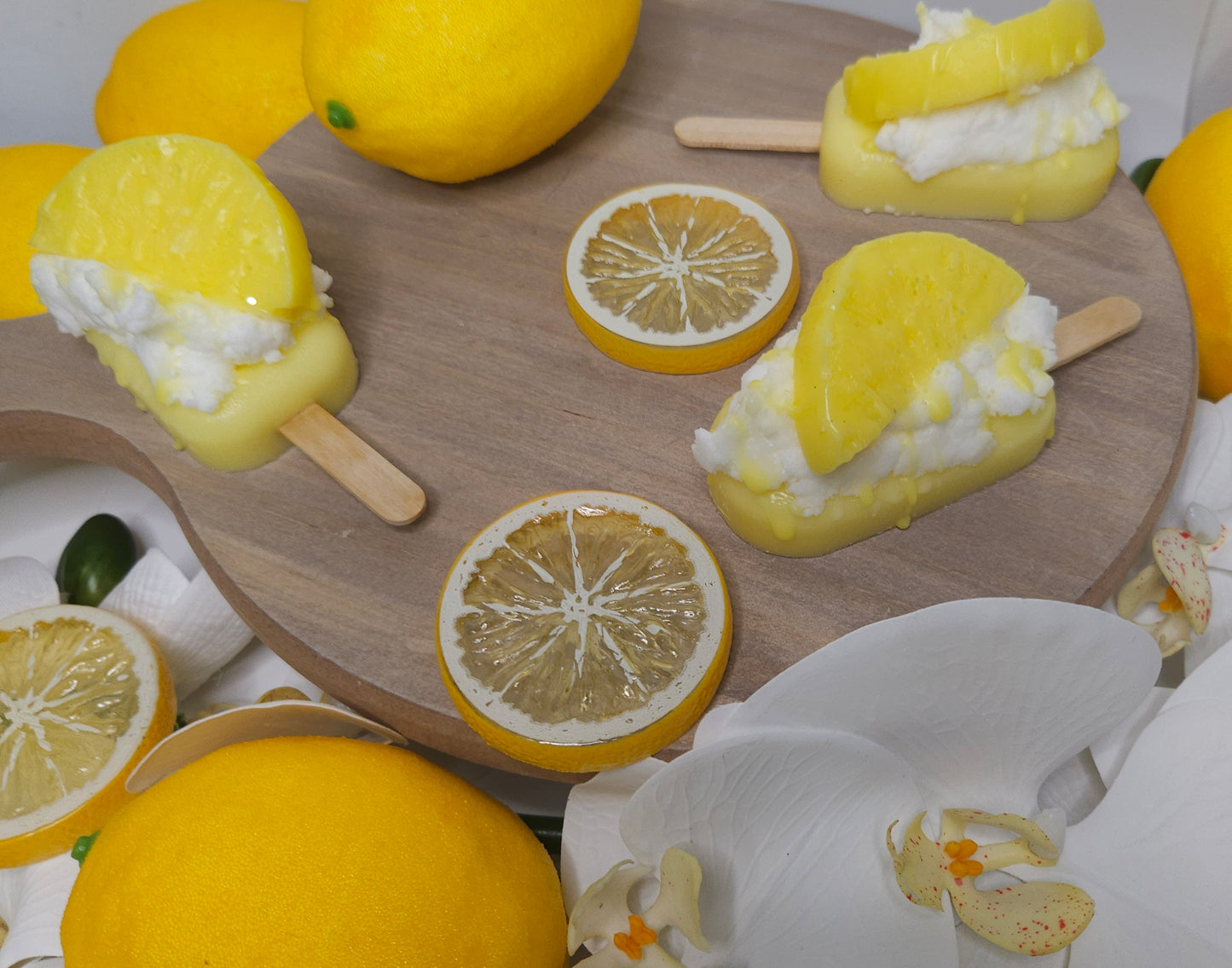 Limoncello Cream Popsicles