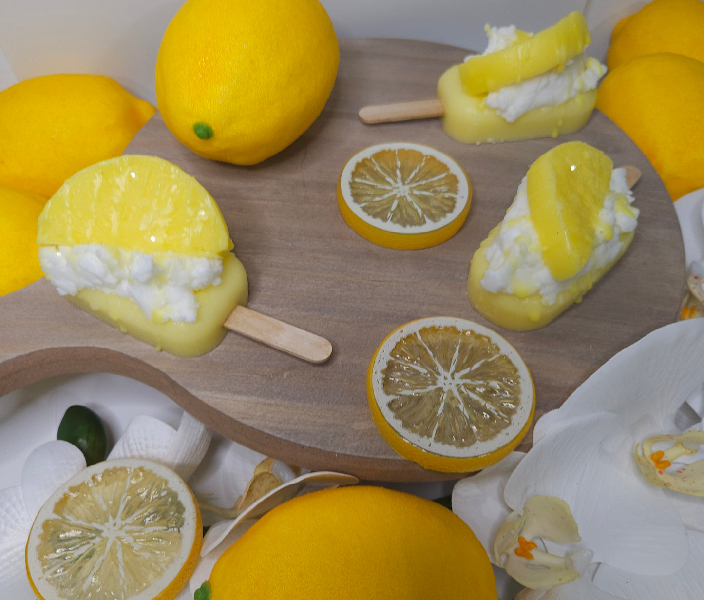 Limoncello Cream Popsicles