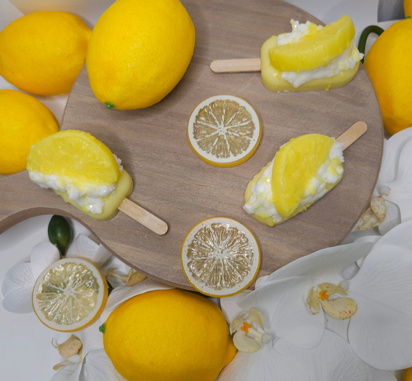 Limoncello Cream Popsicles