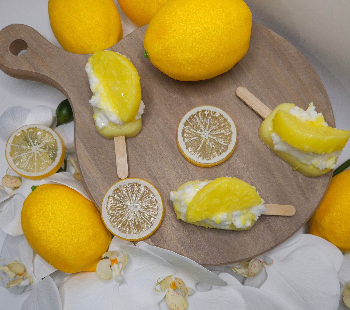 Limoncello Cream Popsicles