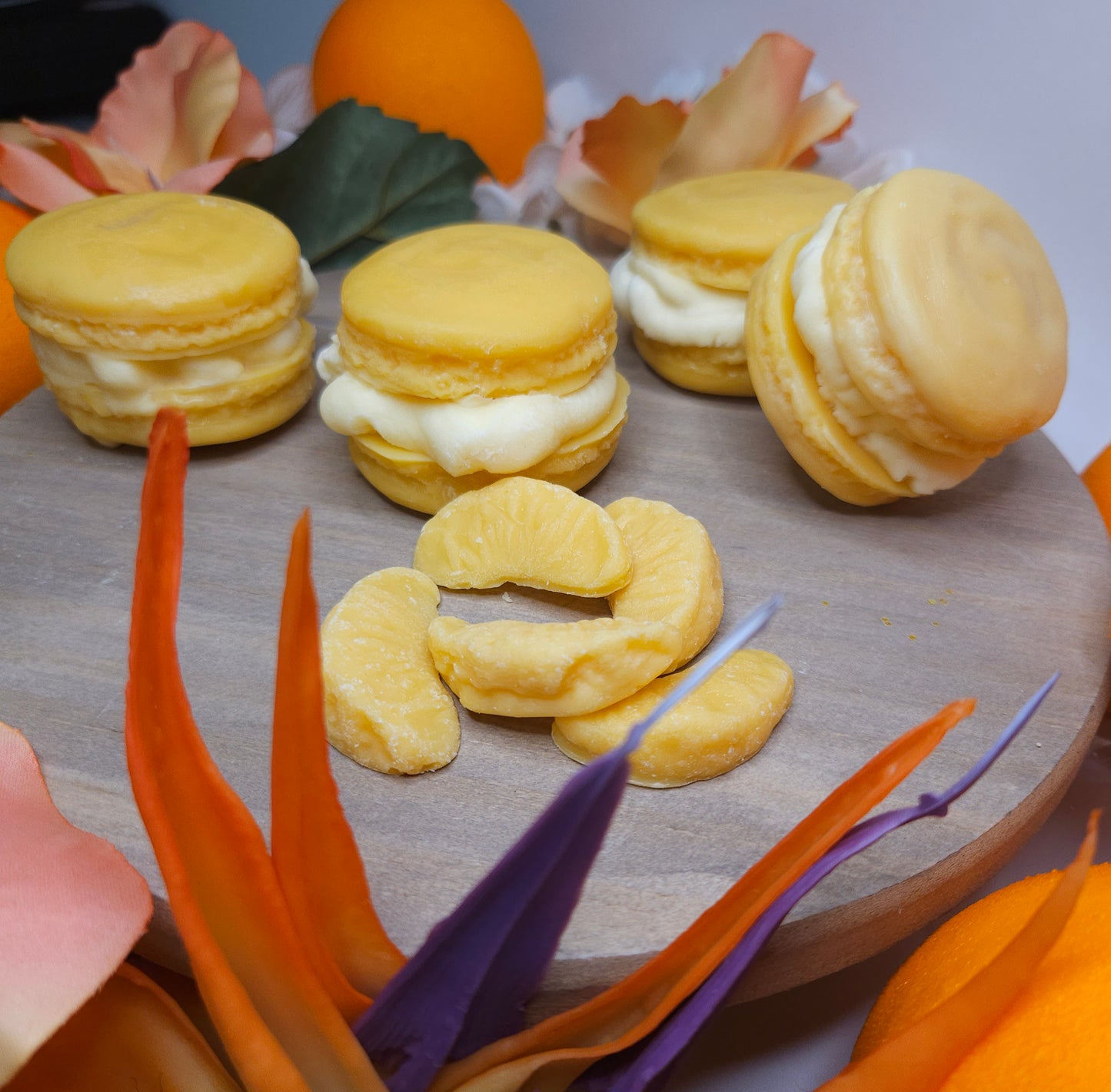 Orange Macrons