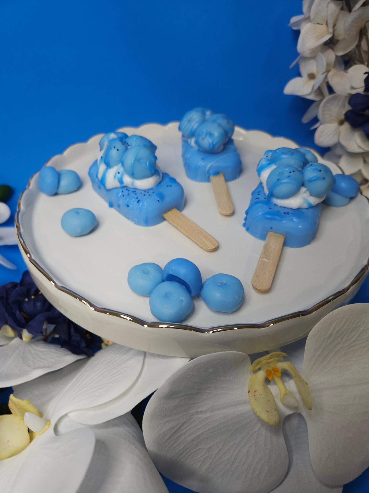 Blueberry Popsicles