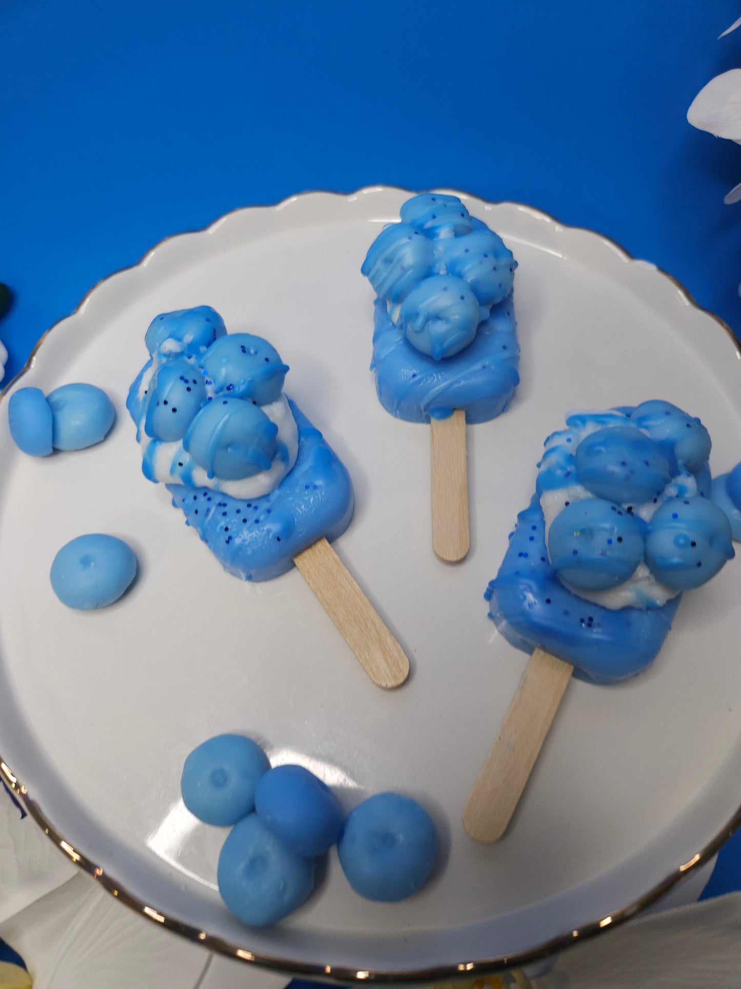 Blueberry Popsicles