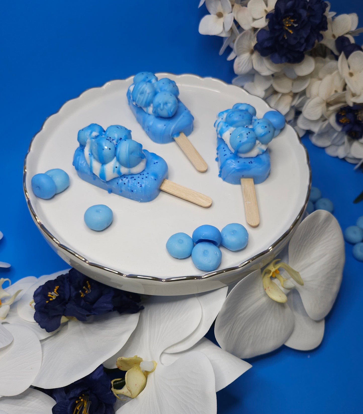 Blueberry Popsicles