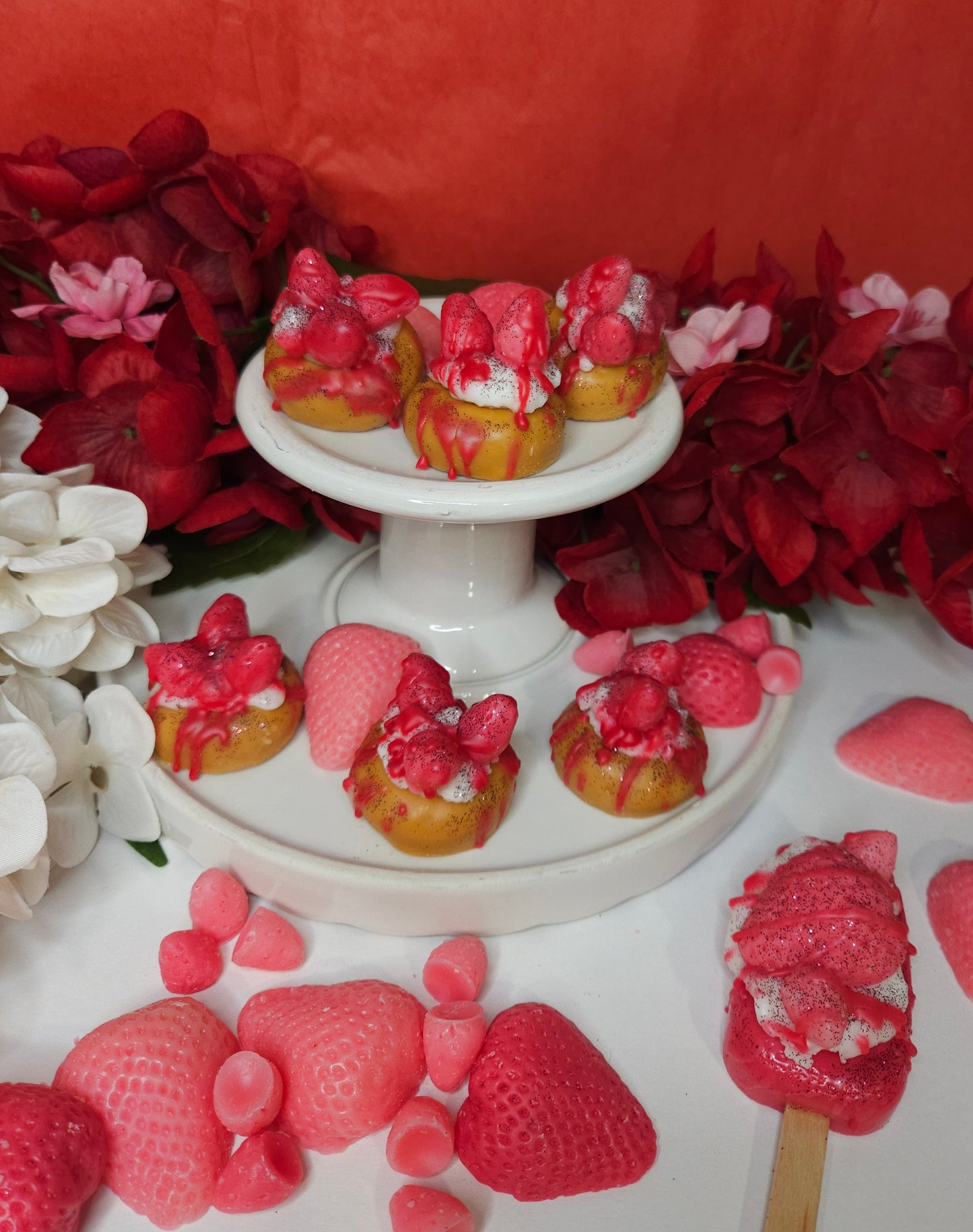 Strawberry Mini donuts