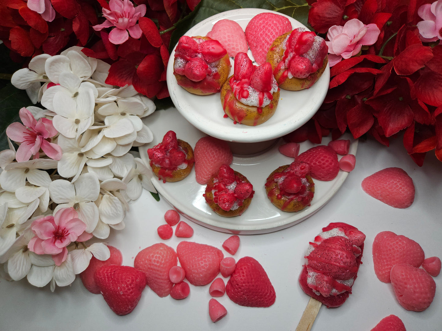 Strawberry Mini donuts