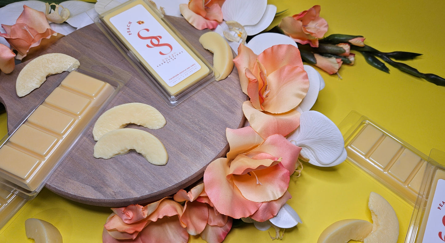 Peach Clamshells