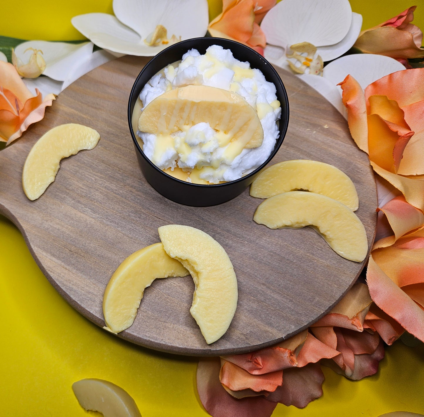 Peach Wickless Candles