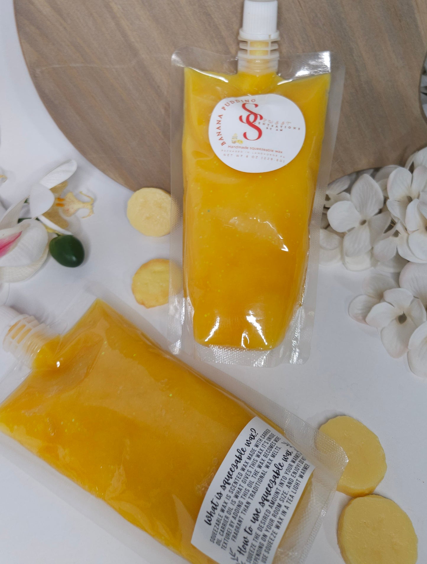 Banana Pudding squeezeable wax