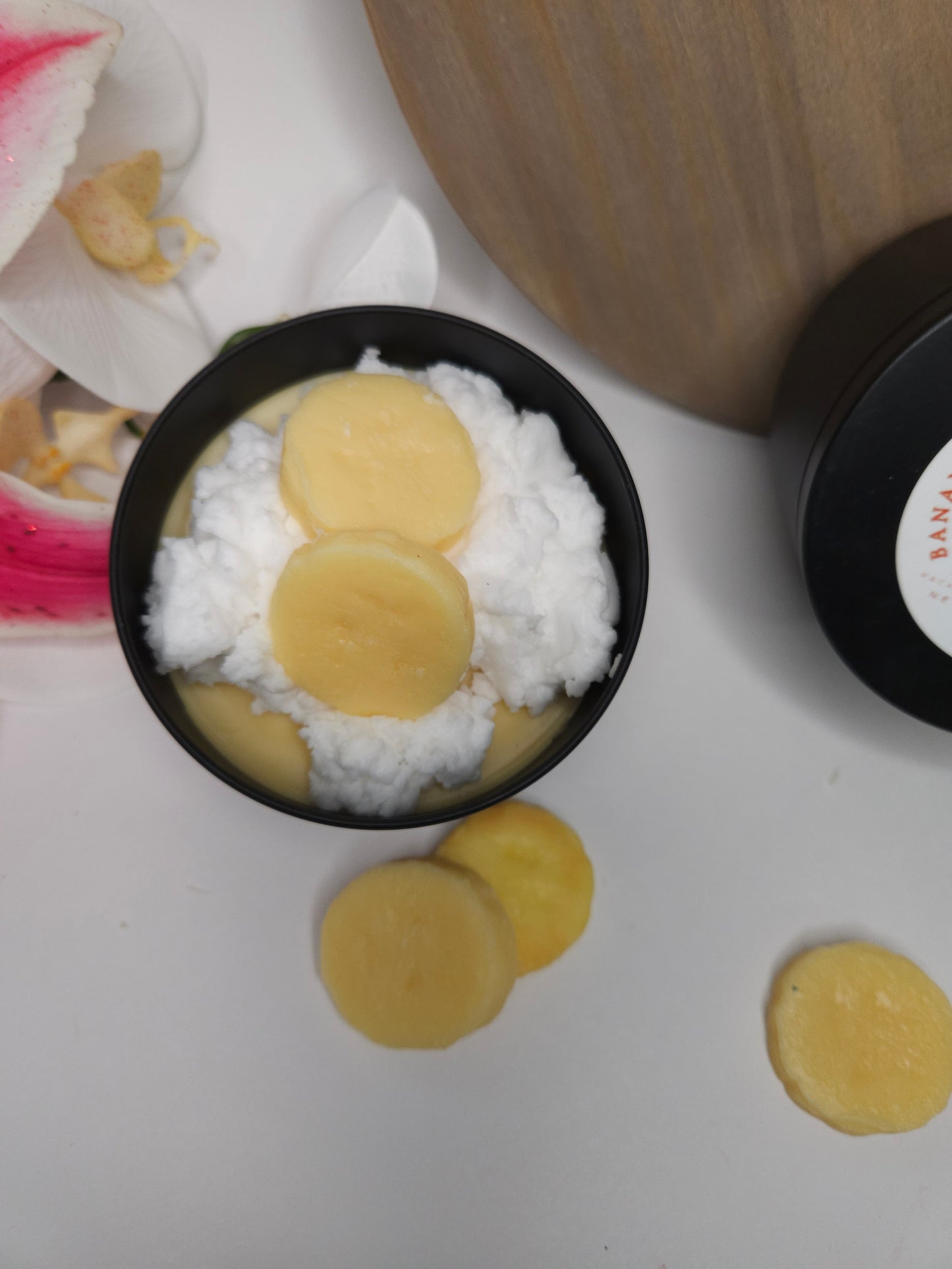 Banana Pudding Wickless Candles