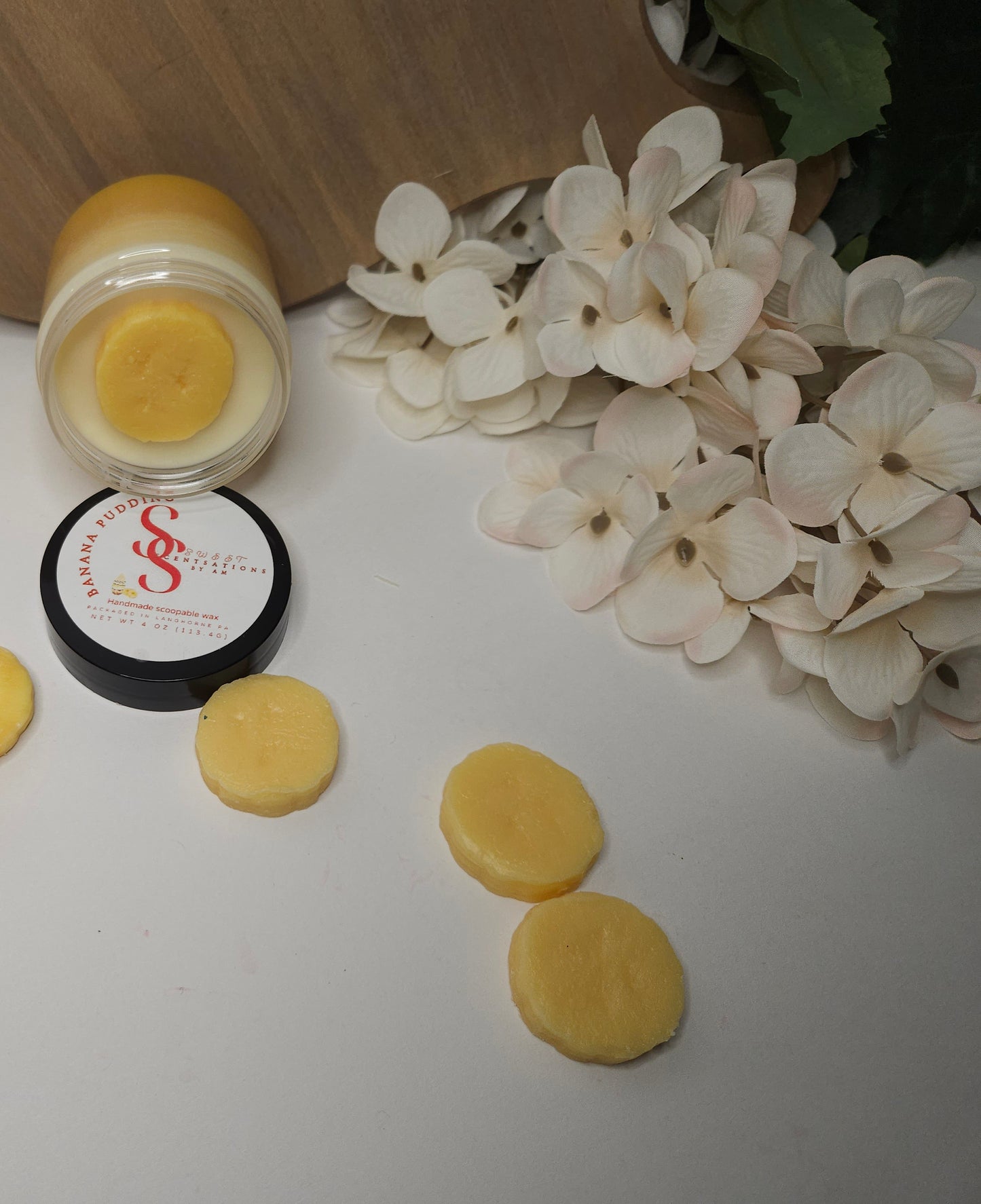 Banana Pudding scoopable wax