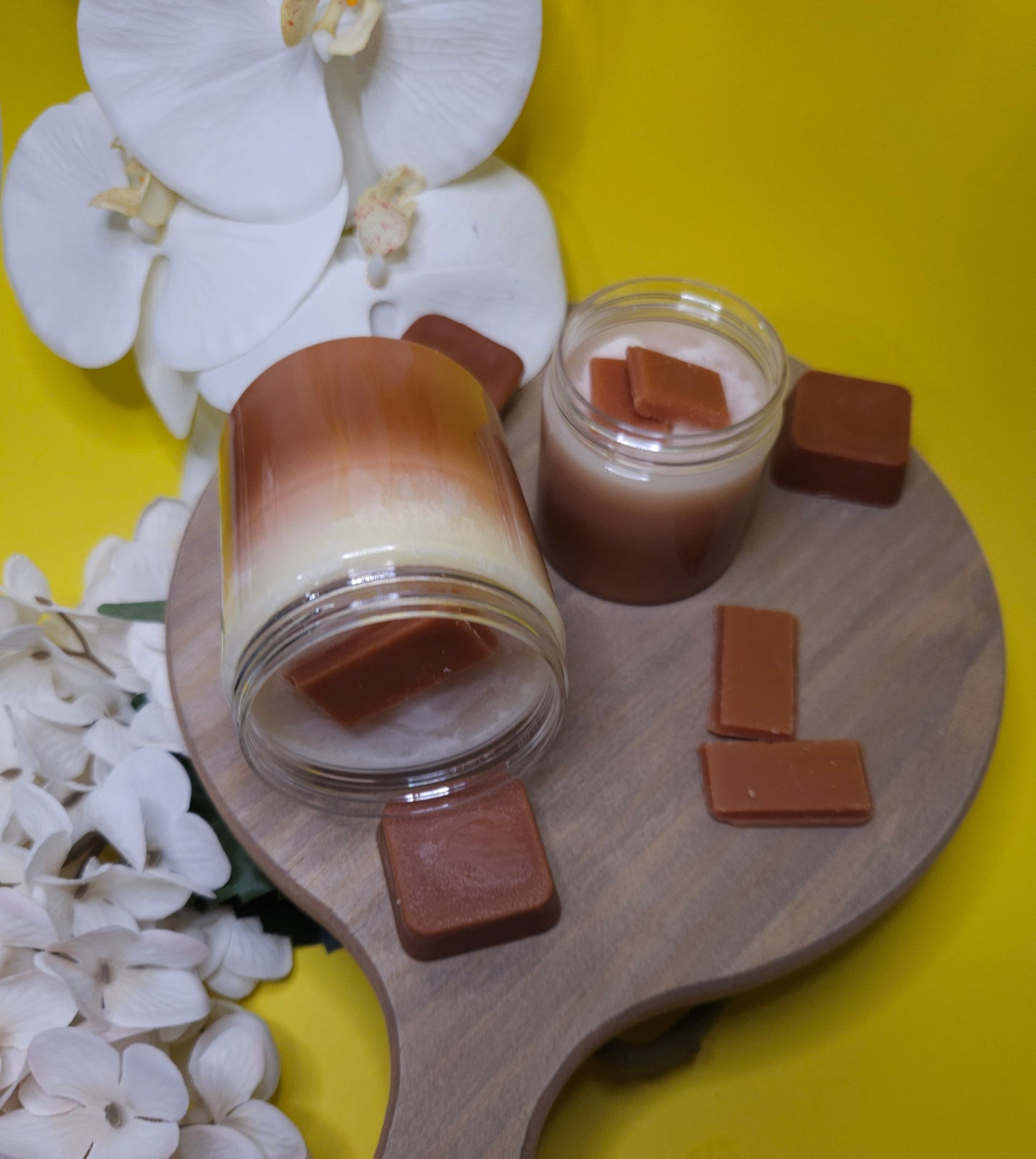 Chocolate scoopable wax