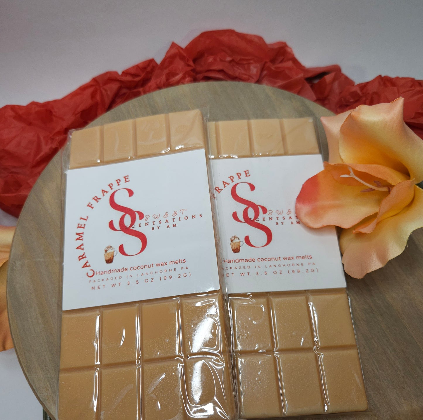 Salted Caramel Frappe bars