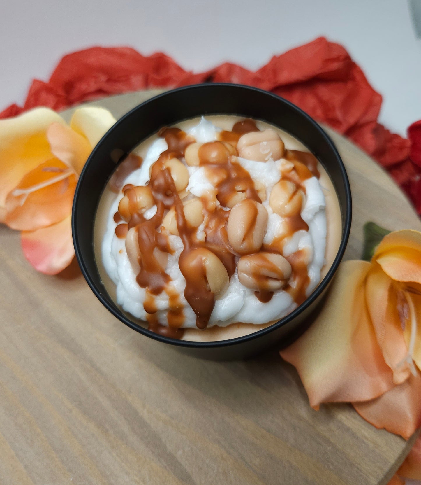 Salted Caramel Frappe Wickless Candles