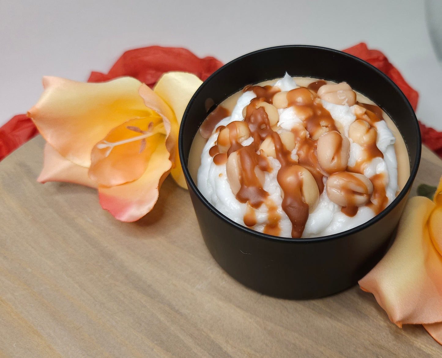 Salted Caramel Frappe Wickless Candles
