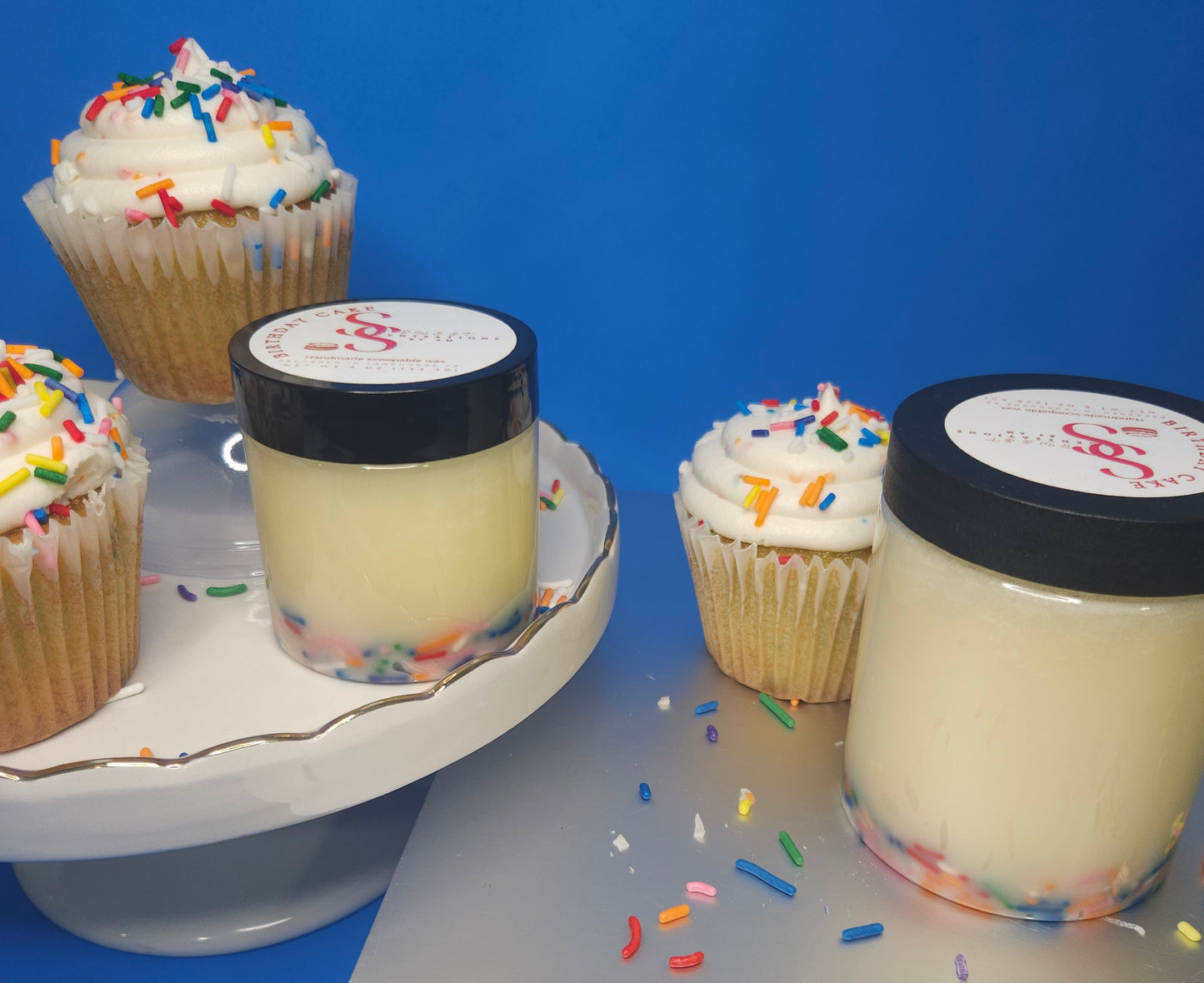 B-day Cake scoopable wax