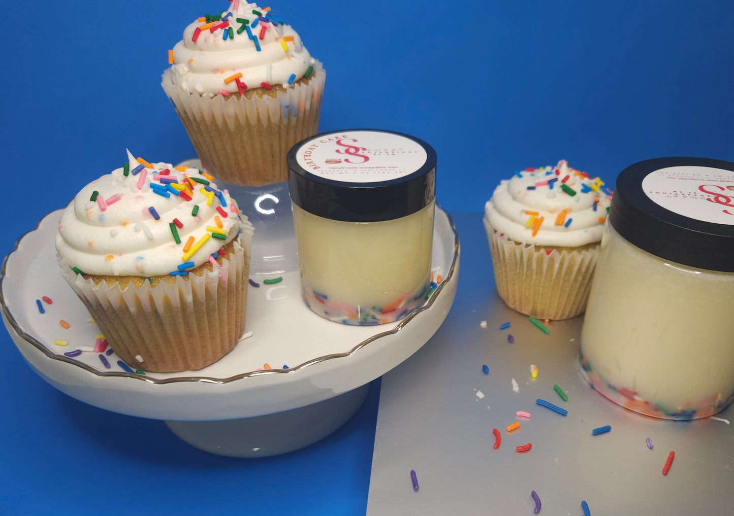B-day Cake scoopable wax
