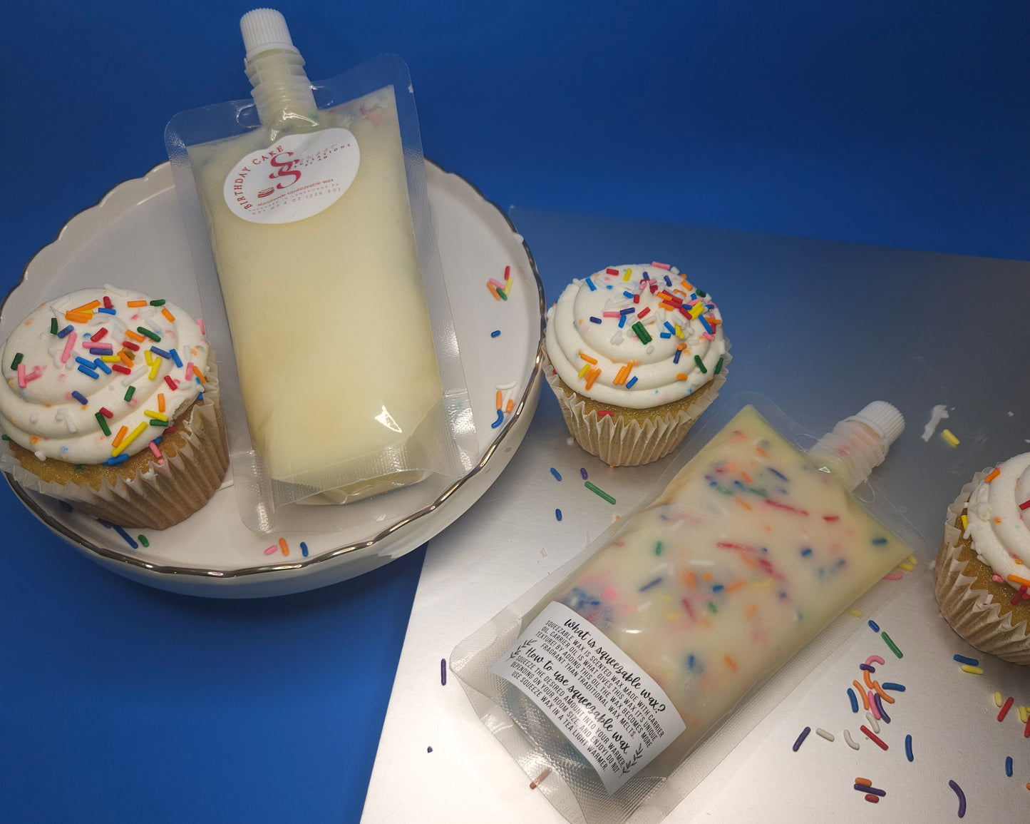 B-day Cake squeezeable wax