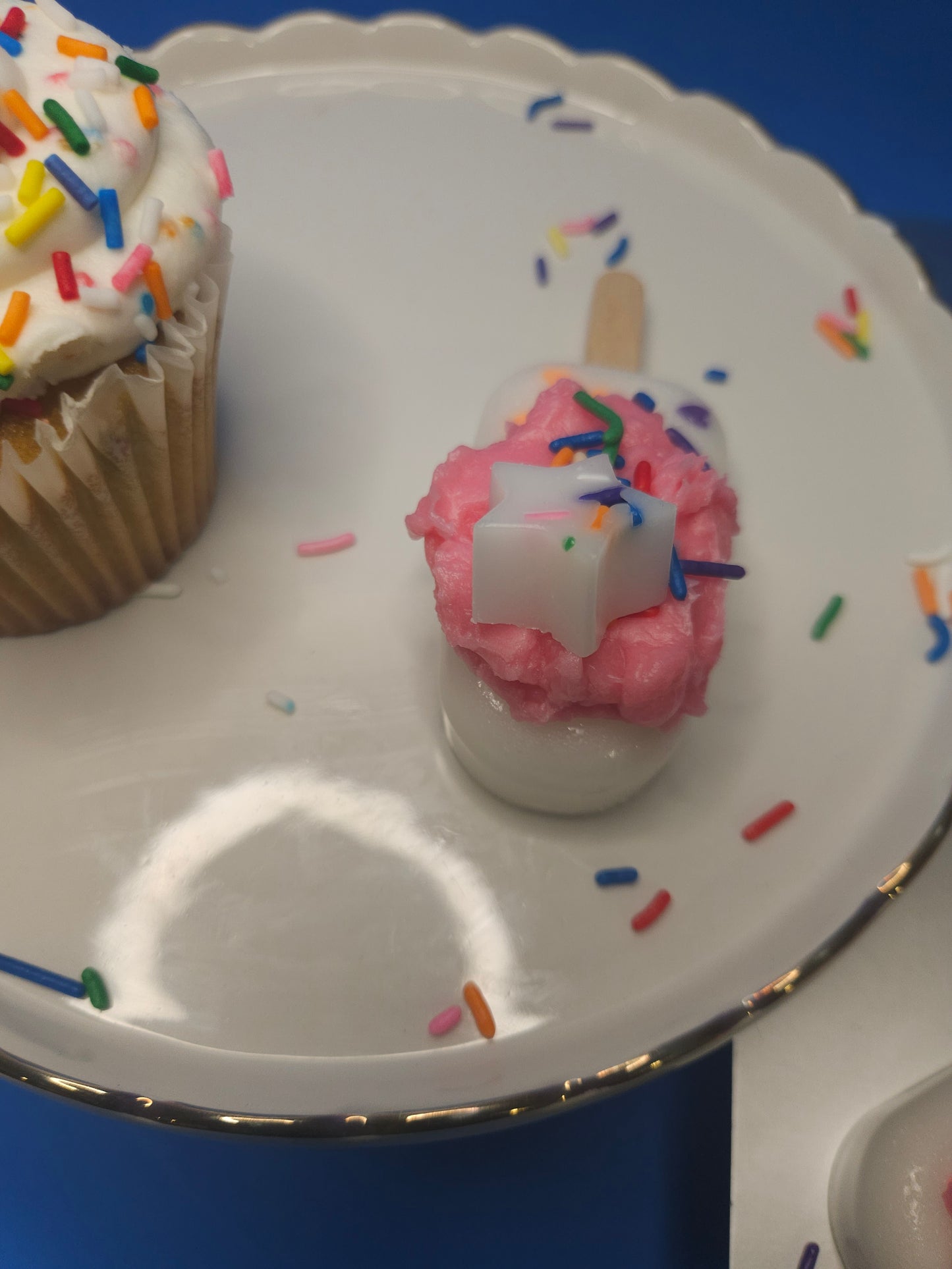 B-day Cake Popsicles