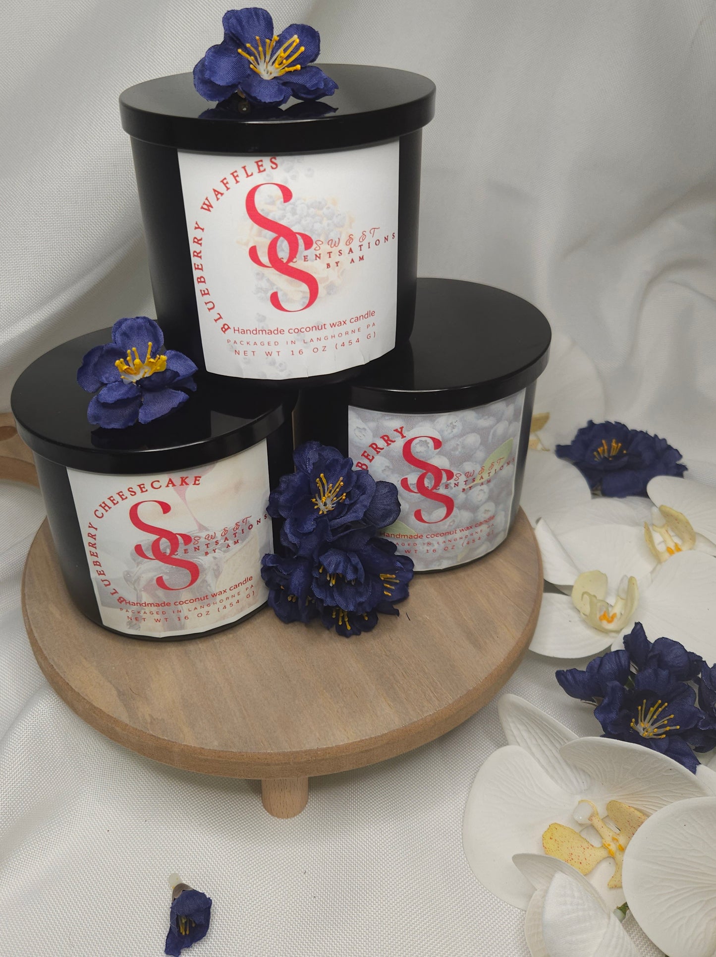 Blueberry Cheesecake Candle