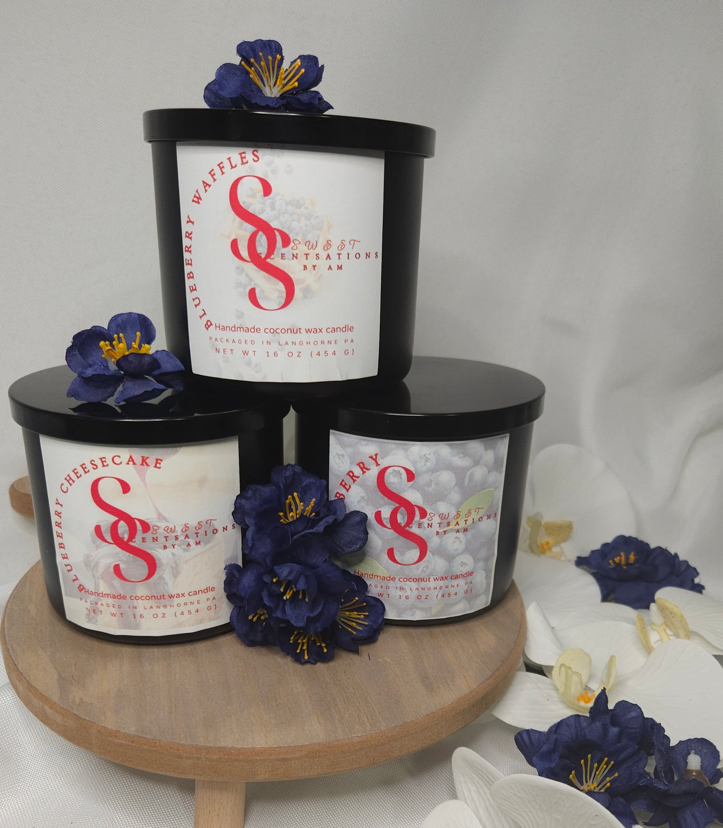 Blueberry Cheesecake Candle