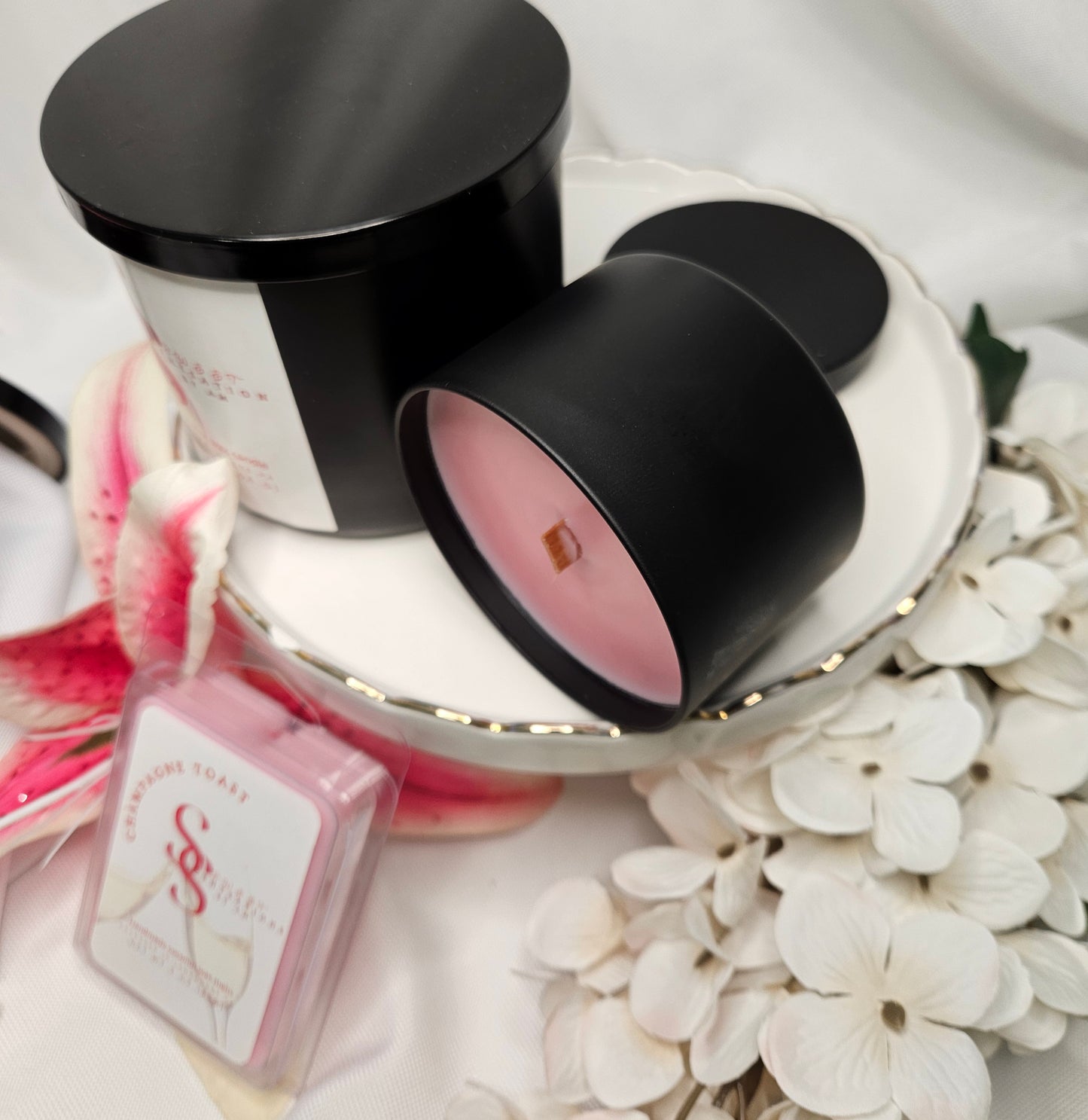 Champagne Toast Candle