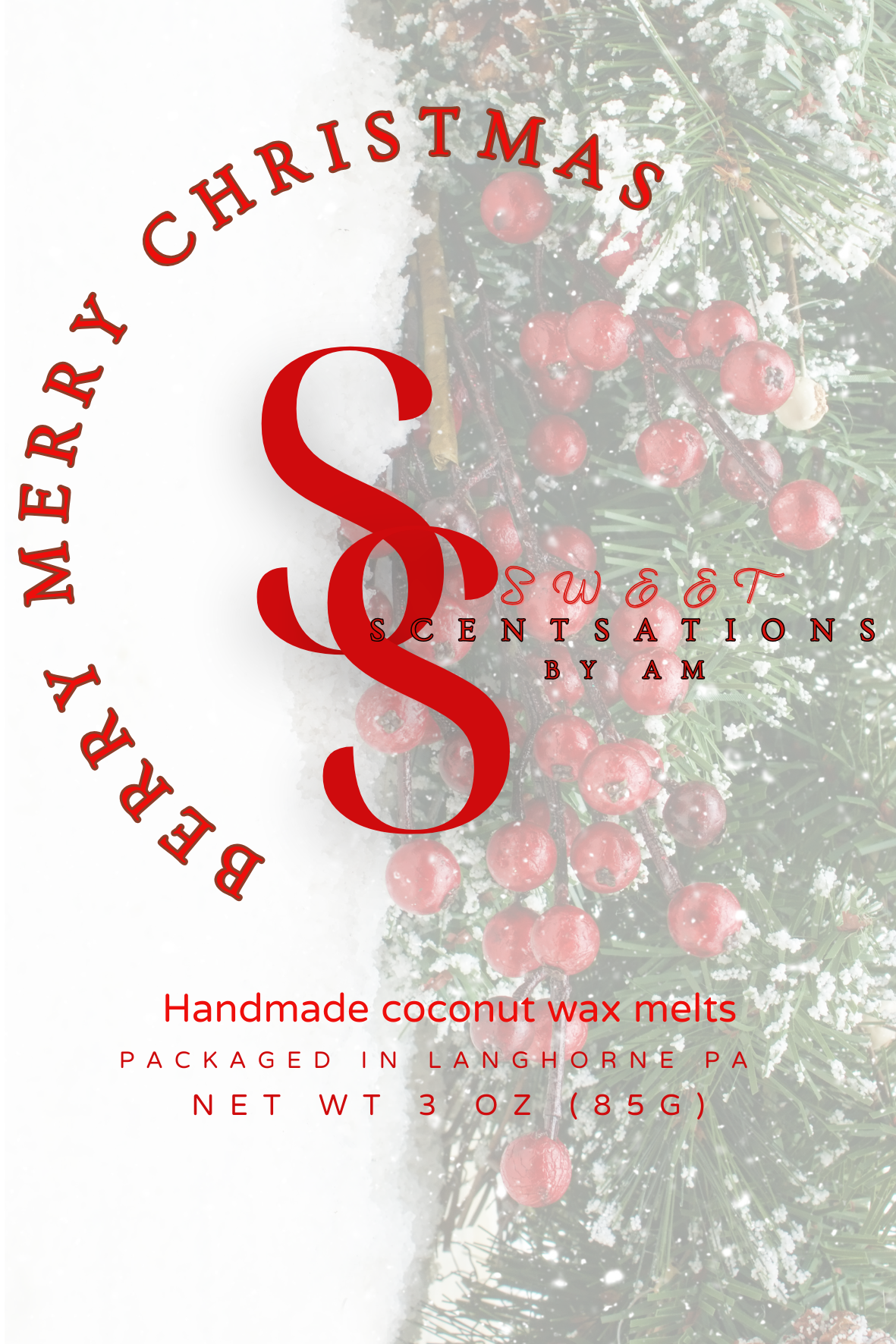 Merry Berry Clamshells
