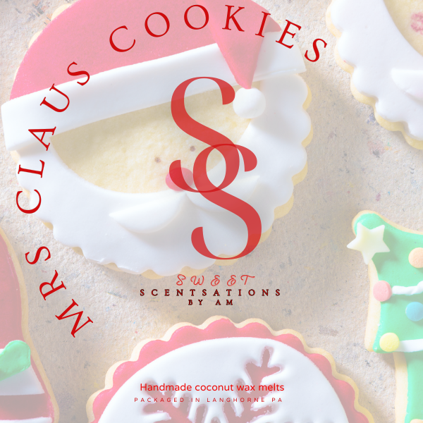 Mrs Claus Cookies Clamshells
