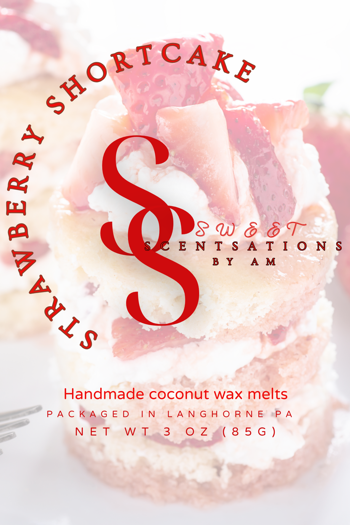 Strawberry Shortcake Clamshells