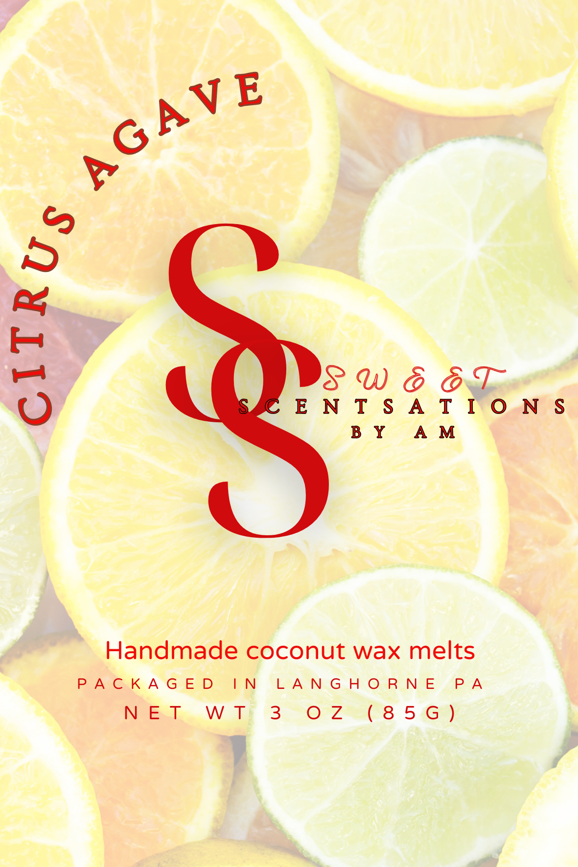 Citrus Agave Clamshells