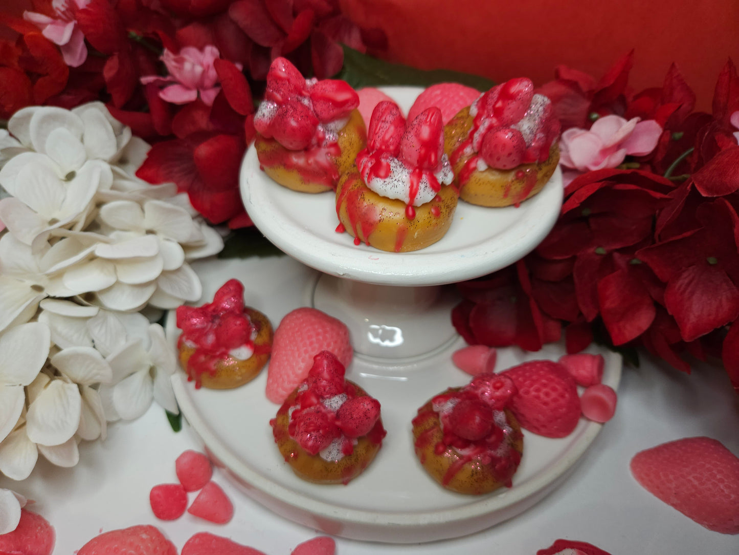 Strawberry Mini donuts