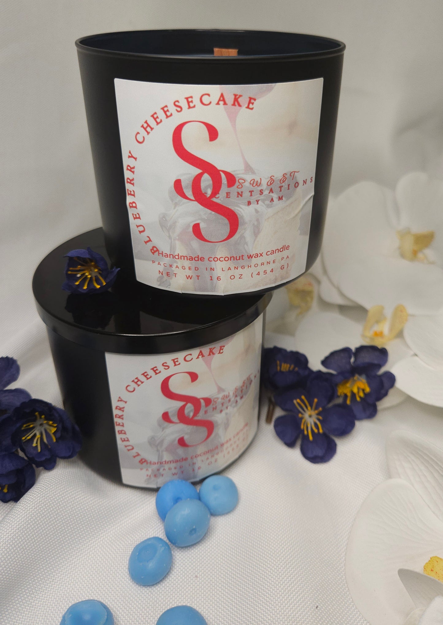 Blueberry Cheesecake Candle